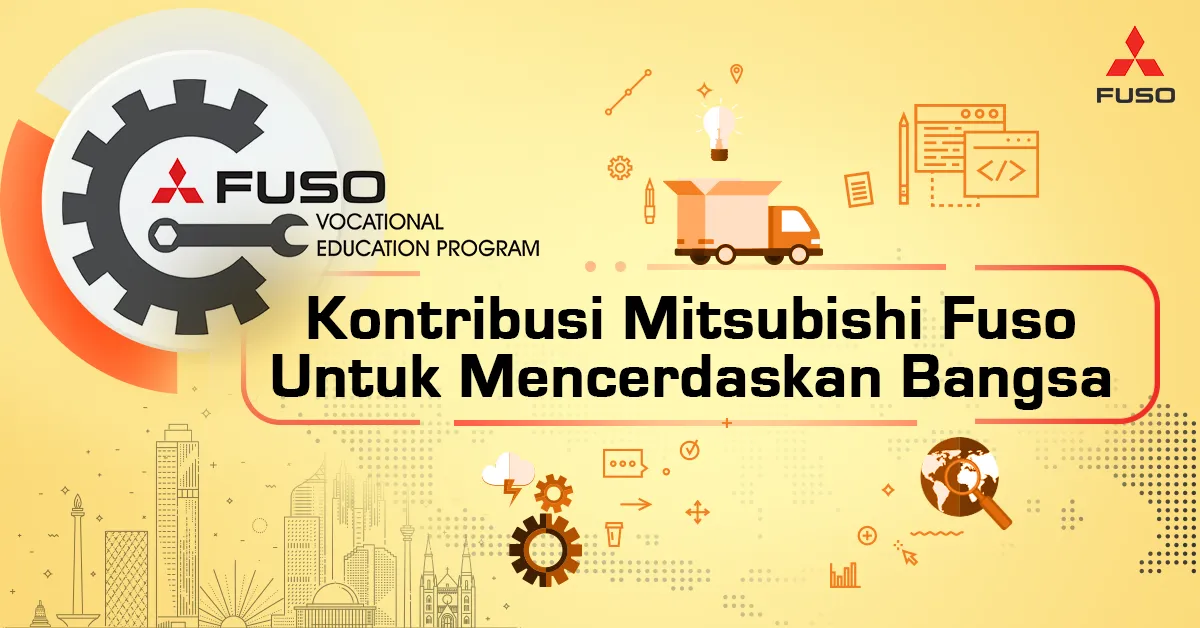 Kontribusi Mitsubishi Fuso Untuk Mencerdaskan Bangsa
