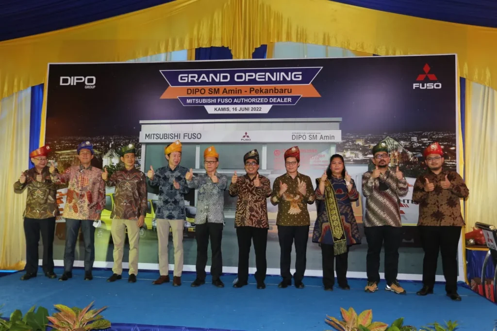 FUSO Membuka Dealer 3S Baru di daerah Pekanbaru