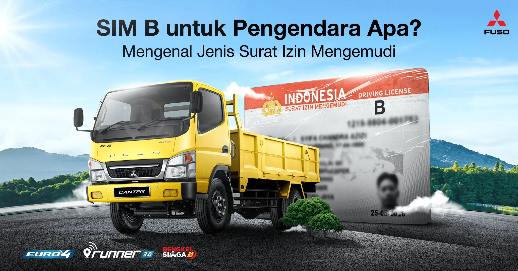 SIM B untuk Pengendara Apa